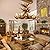 Fayelight Deer Antler Chandelier Lighting,Large Deer Rustic Farmhouse Chandelier Light Fixtures for Dining Room Living Room Kitchen Island Bedroom Entryway Foyer (9 Lamp Arms + 6 Arms)