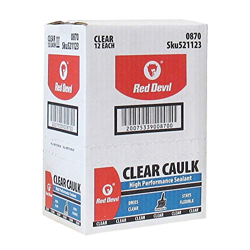 Red Devil 0870 Clear Pegamento Sellador Transparente 12 Unidades miniatura 2