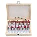 HSEAMALL Fräser-Set, Wolframkarbid, 12,7 mm, 1,27 cm Schaft, TCT-Fräser-Bits, Holzbearbeitung, Fräser für Türen, Tische, Regale, Schränke, Heimwerkerholz, 15 Stück