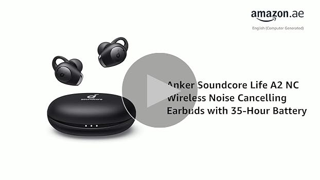 Anker soundcore LIFE A2 NC 完全ワイヤレスイヤホン Soundcore Life A2 NC In Ear Wireless Earbuds - Black for sale