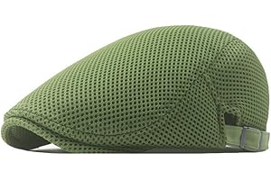 Men's Mesh Ivy Cap: Summer's Breathable Visor and Urban Style