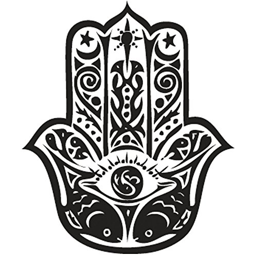 Rayher Hamsa Hand 29023000 Stamp Diameter 3 cm