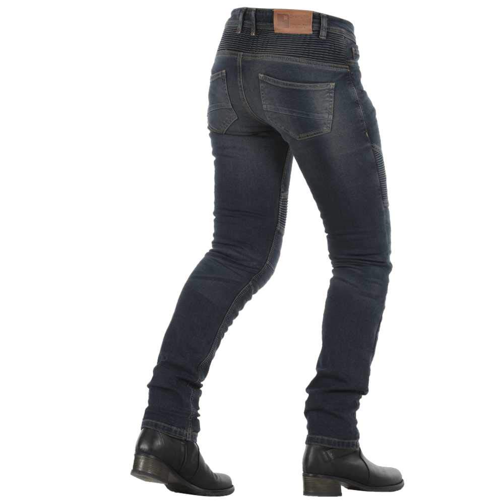 Overlap Imola Jeans Femme Homologué Route, Gris/Bleu, Taille 24
