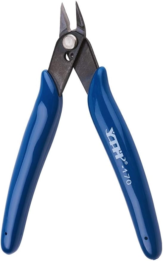 Beadthoven Professional Wire Cutter Cable Cutters Wire Steel Side Cutting Pliers Nippers Perfect for Jewelry Processing 5 Inch