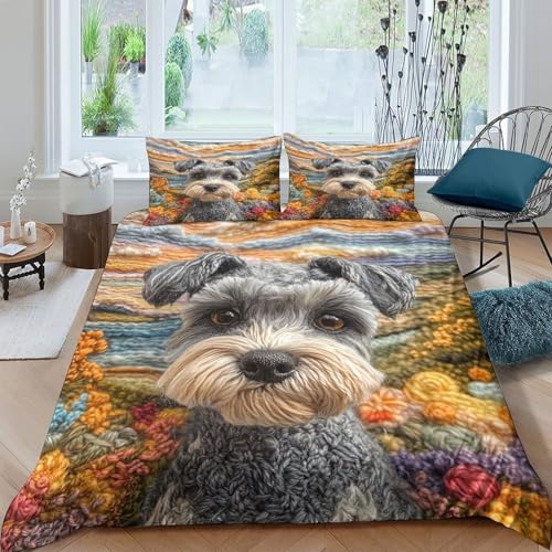Housse de couette Jésus en microfibre infroissable 228x228 cm avec zip caché - 2