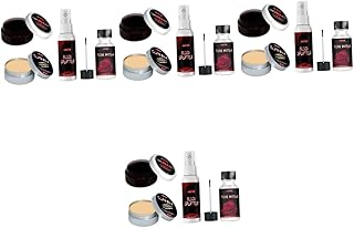 BESTOYARD 16 Pçs Conjunto Facial De Cera De Cicatriz Gel De Cicatriz Para Conjuntos De Maquiagem De Rosto Kit De Cicatriz De Maquiagem Maquiagem De Vampiro Esguicho De Sangue Ferramenta De