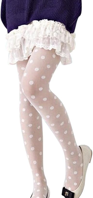 polka dot tights