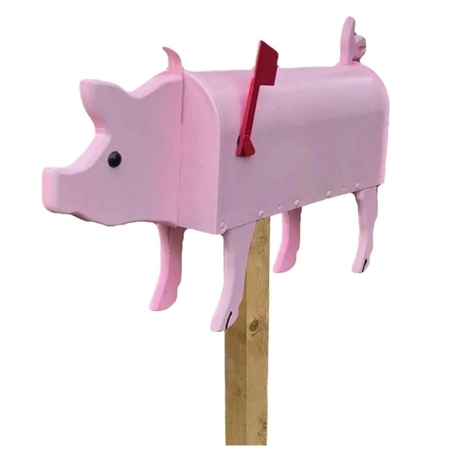 FGJsfhrDTU Letter Box, Postal Box For Farm Yard Patio Creative Mailbox Outdoor Garden Decor(Labrador mailbox)(Pig Mailbox)