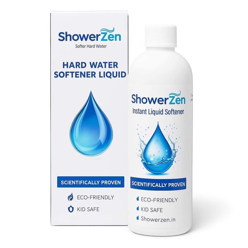 instant Hard Water Softener | 500ml | liquid water softener for home | Gentle on Skin & Hair No Harsh Chemicals, pH Balanced, Kids Safe|hard water softener for bath|bucket water softener liquid