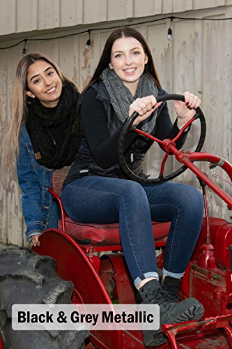 Funky Junque Scarf 2-Pack Bundle: Solid - Navy, Red4