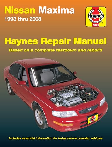 Nissan Maxima 1993 thru 2008 Haynes Repair Manual (Hayne's Automotive Repair Manual)