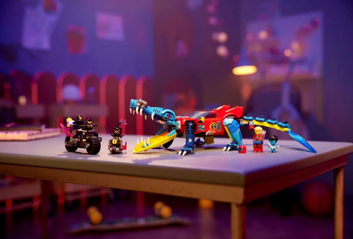 Amazon.com: Lego 71458 DREAMZzz Crocodile Car Toy 2-in-1 Build a
