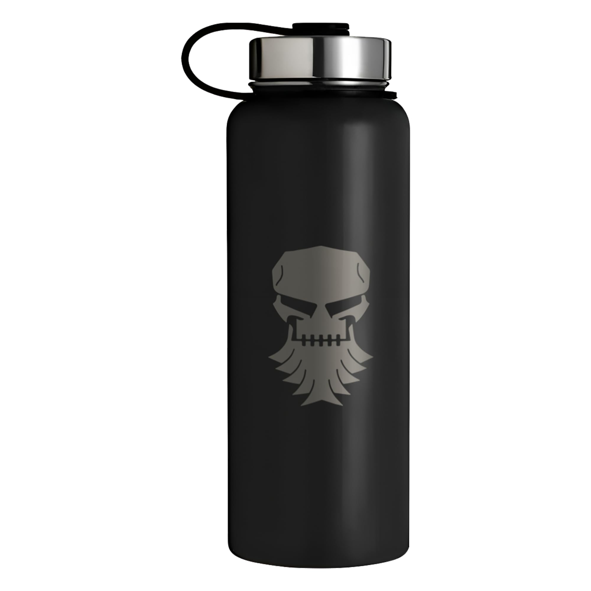 Insulated Water Bottle - Stainless Steel Water for Sports, Gym, Work, Travel, Camping & Hiking - Metal Water Bottle with Leak Proof Lid - Cold & Hot Water Bottle