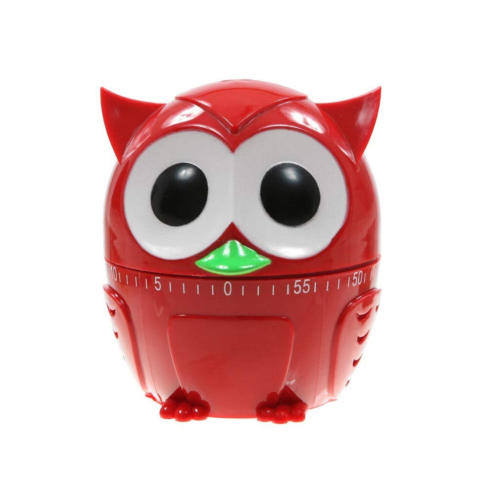 KIKKERLANDOwl Kitchen Timer (Assorted Colours)