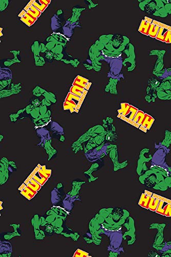 Marvel Mens' The Incredible Hulk All Over Print Lounge Pajama Pants Sleepwear3