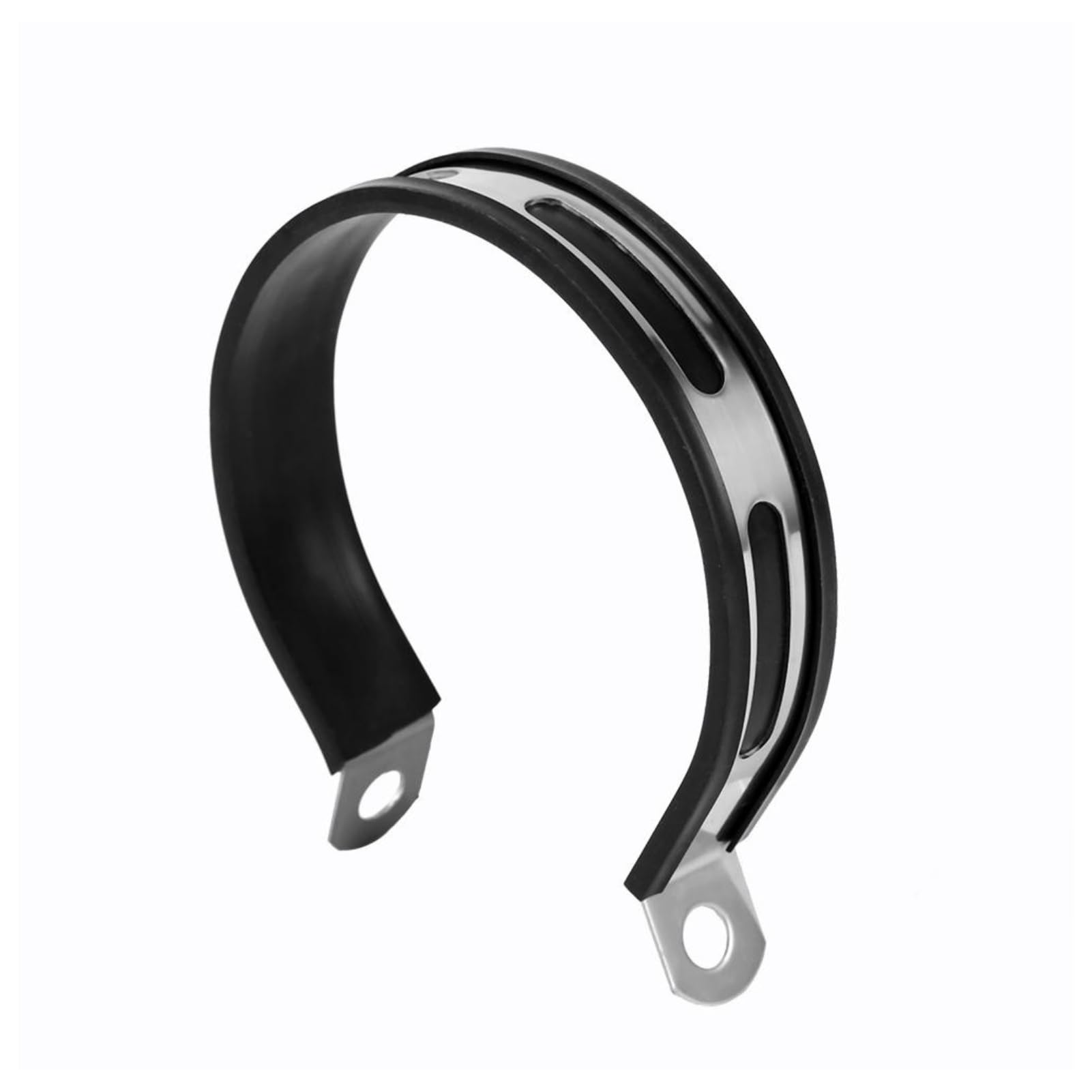 Soporte Tubo Escape Moto, Silenciador de Tubo de Escape Colgador de Tubo, Diámetro de Correa de Cierre 10,5 cm/4,13 pulgadas-12,8 cm/5 pulgadas