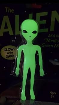 Amazon.co.jp: 未使用品 UFO フィギュア 宇宙人 グレイ 人形 人形 置物