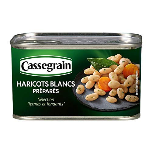 Epicerie salée - CASSEGRAIN - Haricots Blancs 250G - Lot De 2 - meilleure offre