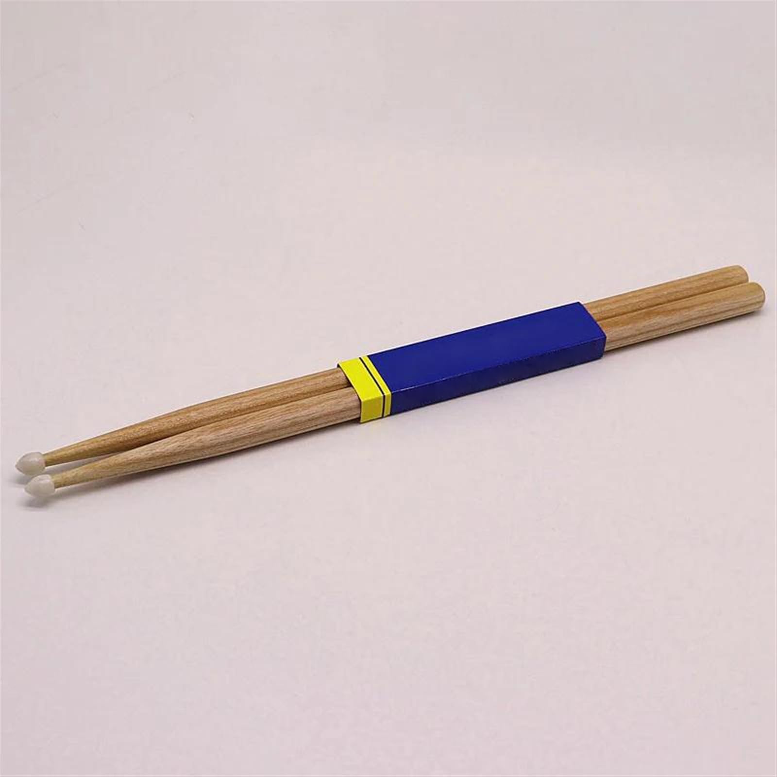 Accessori per Percussione 6 Paia Di Bacchette 2B Con Punta In Nylon, Bacchette In Legno Di Noce Americano, Con Finitura Opaca