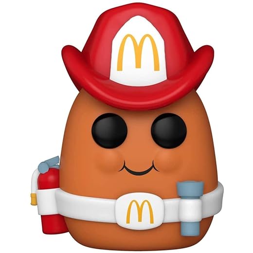 Pop Funko Ad Icons: Mcdonald'S - Fireman Nugget, Multicolor, Standard