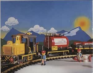 Coffret Train Playmobil 4024 – Neuf Et Complet – Pièce De Collection