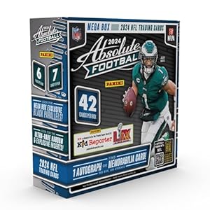 2024 Panini Absolute Football NFL Trading Cards Mega Box