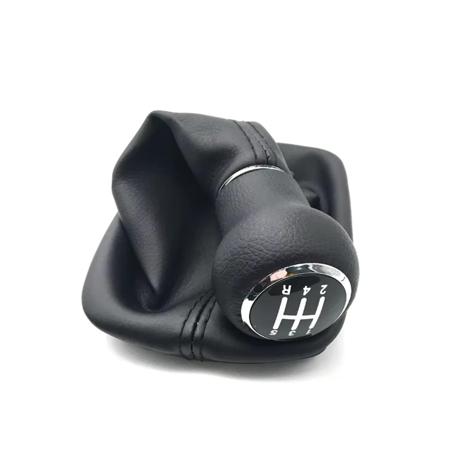 GHQFROP Transmission Gear Shift Knob for A6 C5 1997 1998 1999 2000 2001 2002 2003 2004 Car Gear Shift Knob 5 6 Speed with Gaitor Car Gear Stick Knob(5speed)