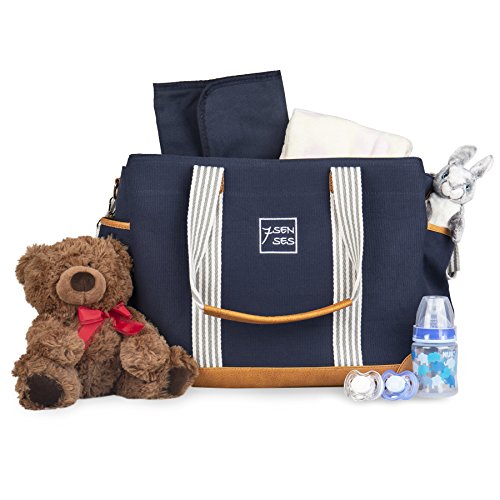 Diaper Bag for Girls and Boys Large Capacity Baby Bag by 7Senses
