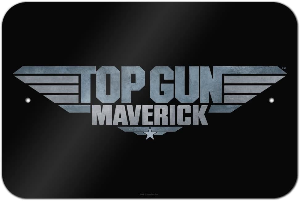 GRAPHICS & MORE Top Gun: Maverick Logo Home Business Office Sign