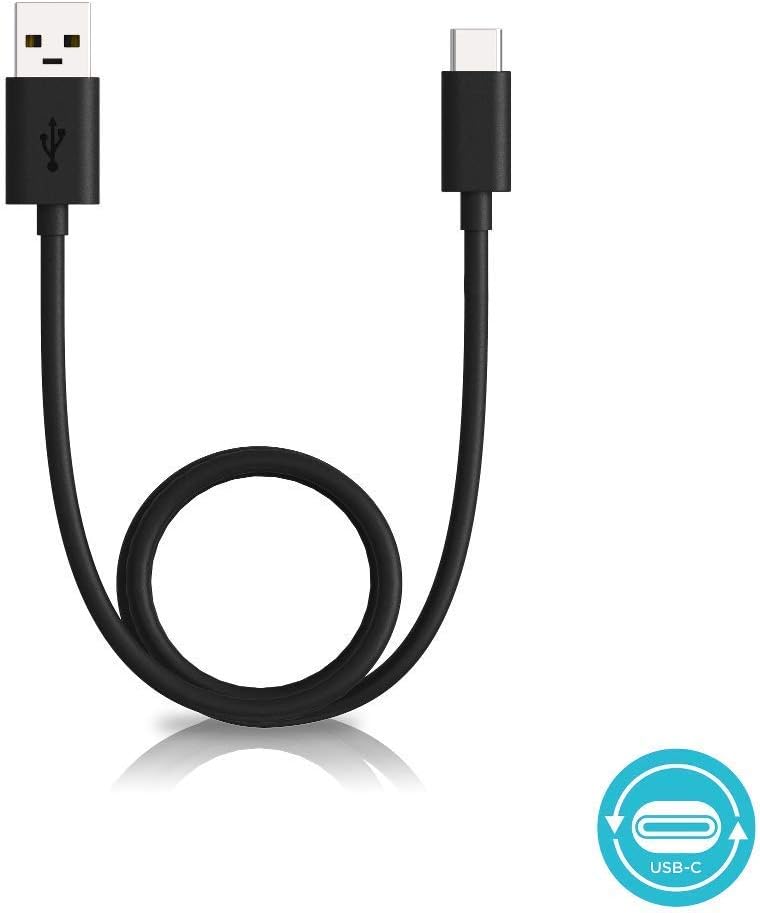 Discount 80% Motorola Essentials 6.6 Foot/ 2 Meter USB-A 2.0 to USB-C (Type C) Data/Charging Cable for Moto X4, Z, Z2, Z3, Z4, G7, G7 Play, G7 Plus, G7 Power, G6, G6 Plus [Not for G6 Play] (Retail Pack), Black