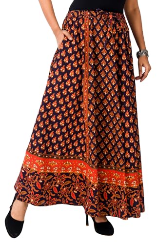 Image of Premium Cotton Skirt for Women with Pocket, Free Size