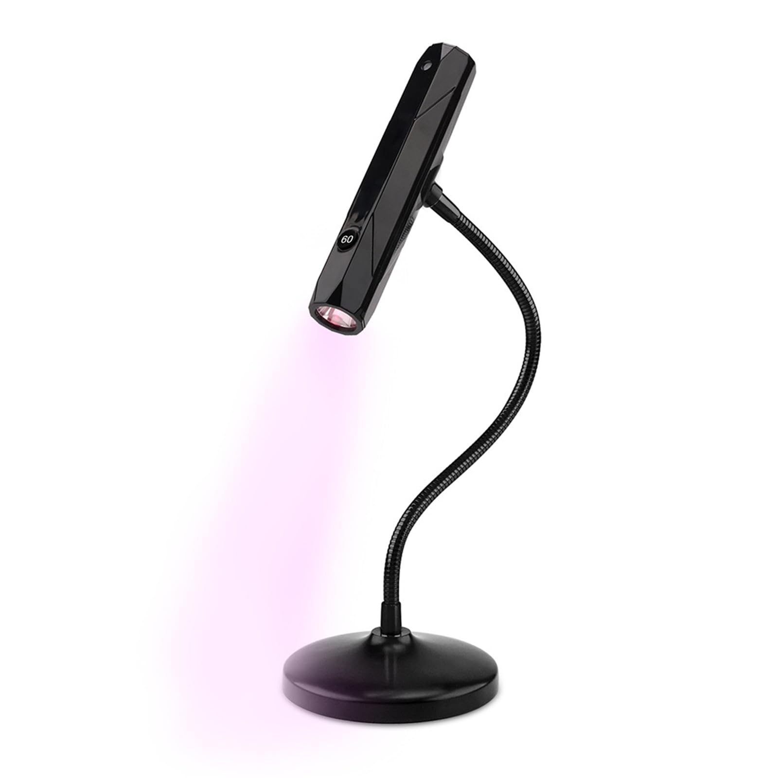 Lampada UV per Unghie, asciugatore per Unghie LED per Unghie | Asciugatrice portatile a luce rossa 9w ricaricabile con base da tavolo per smalto in gel