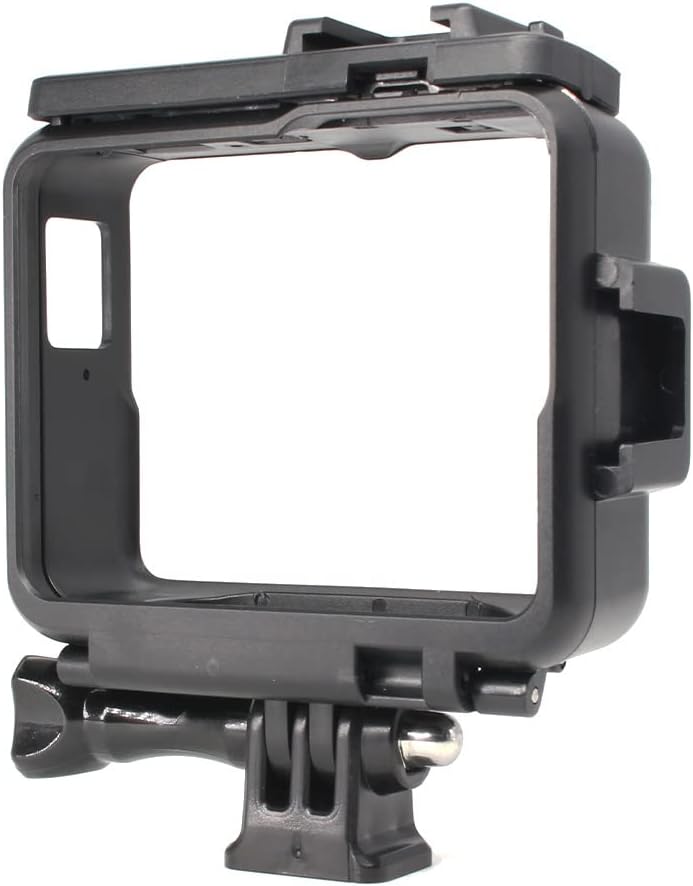 Tenglang Video Cage Protective Shoe Mounting Bracket/Screw Frame Housing Case for Insta360 one R Twin Edition 1 inch Lei-ca Edition,Specially for Insta360 Boosted Battery Base