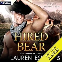 Hired Bear Audiolibro Por Lauren Esker arte de portada