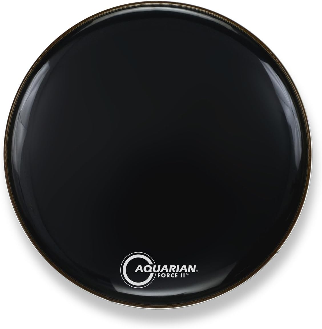 Aquarian Drumheads FFP20BK Full Force Packs 20-inch Bass Drum Head, gloss black