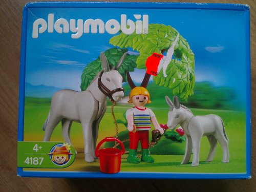 Playmobil Burro con Bebé