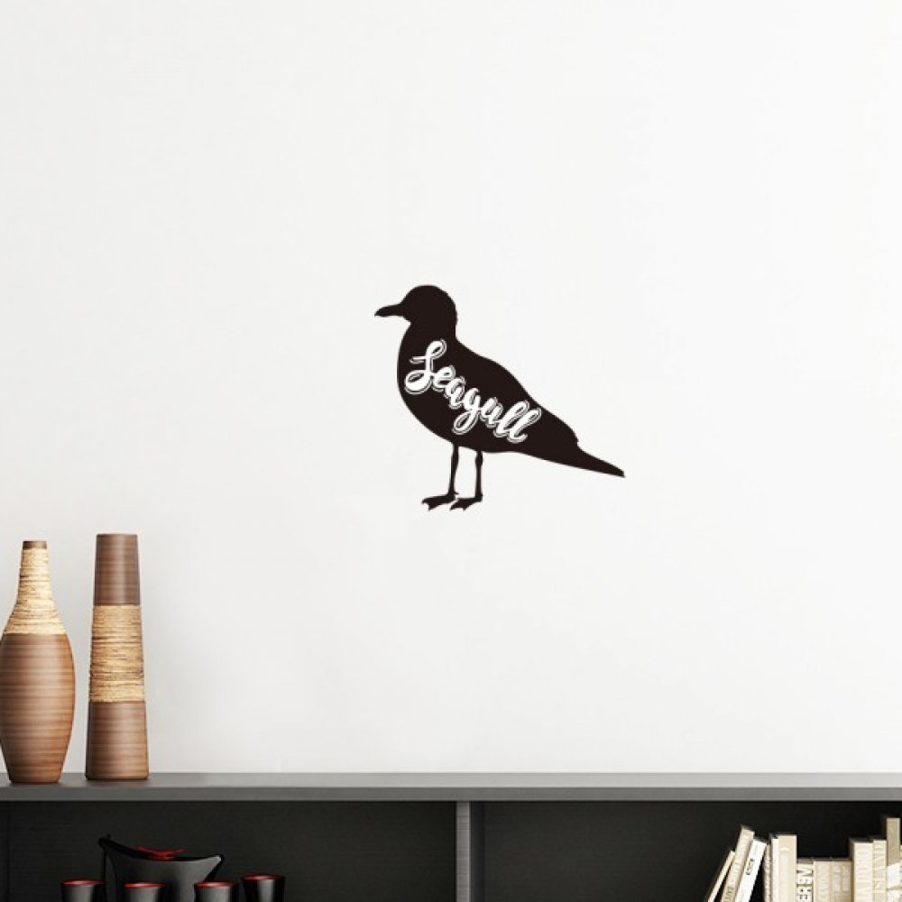 Papier peint autocollant mouette 50cm, une decoration murale durable et repositionnable