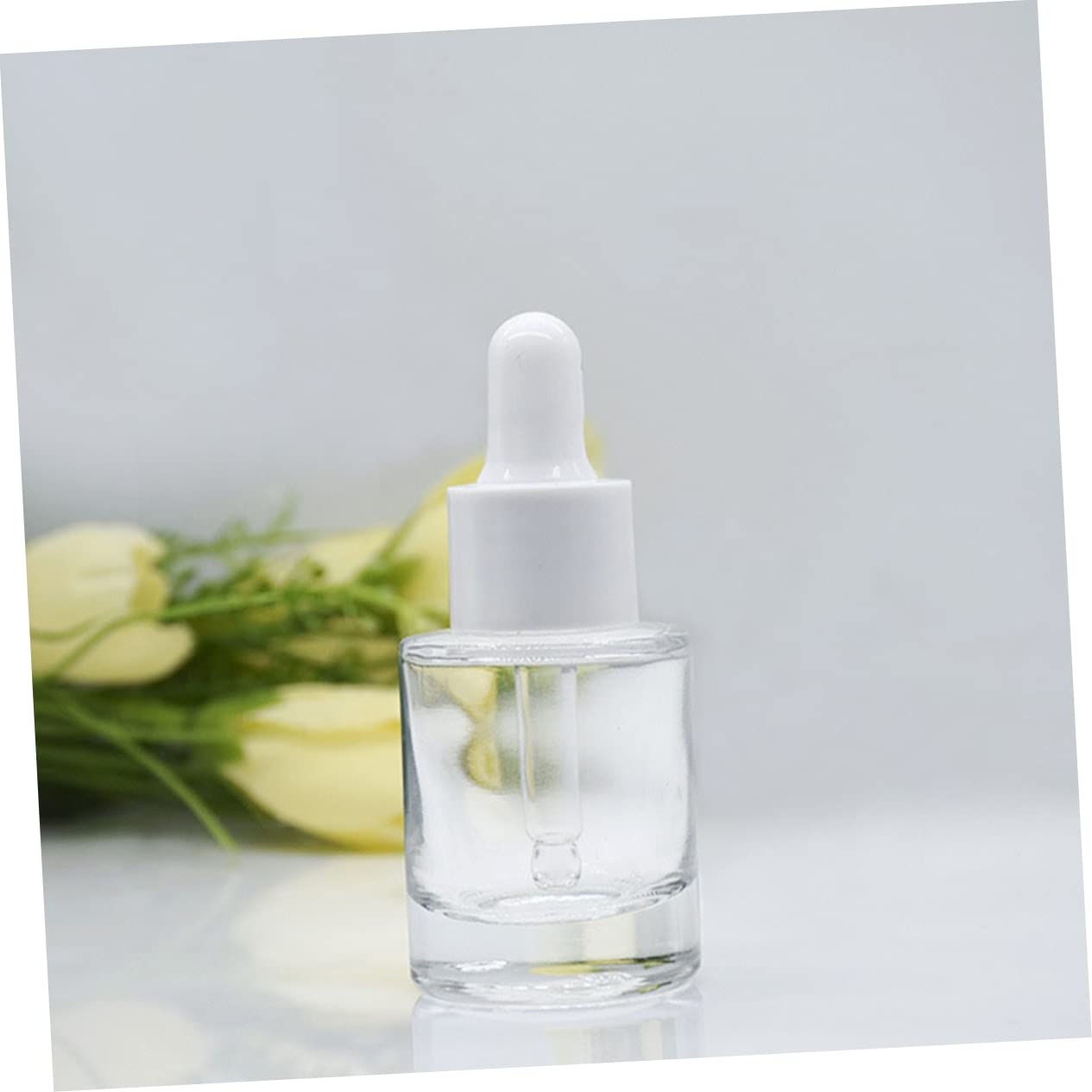 20 Stück Pipettenflaschen aus Glas 15ml Auslaufsicher und Luftdicht für Ätherische Öle Kosmetik und Reisen