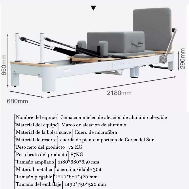 Comparativas de Cama reformer pilates los diez mejores. 24 Comparativas de Cama reformer pilates los diez mejores. 24