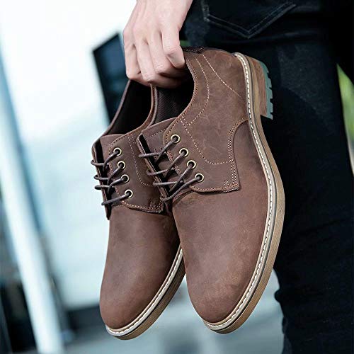 Image of Arkbird Mens Dress Shoes, Lace Up Leather Oxford
