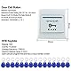 FUSYTULY Drahtlos WiFi Tuya Tür Kits Zugangskontrollsysteme 125KHz 13.56MHz IP68 wasserdichte Touch RFID Tastatur und DC12V3A Netzteil 15pcs Keyfobs, Ohne Elektrische Schlösser