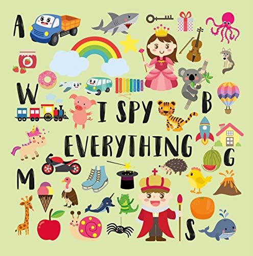i spy everything: activity book for kids ages 2-4 , Gifts for toddler boys and girls