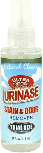 Ultra Enzyme Formula Spray removedor de manchas y olores, alfombras y alfombras, madera dura y muebles, cajas y caja de basura, no tóxico,