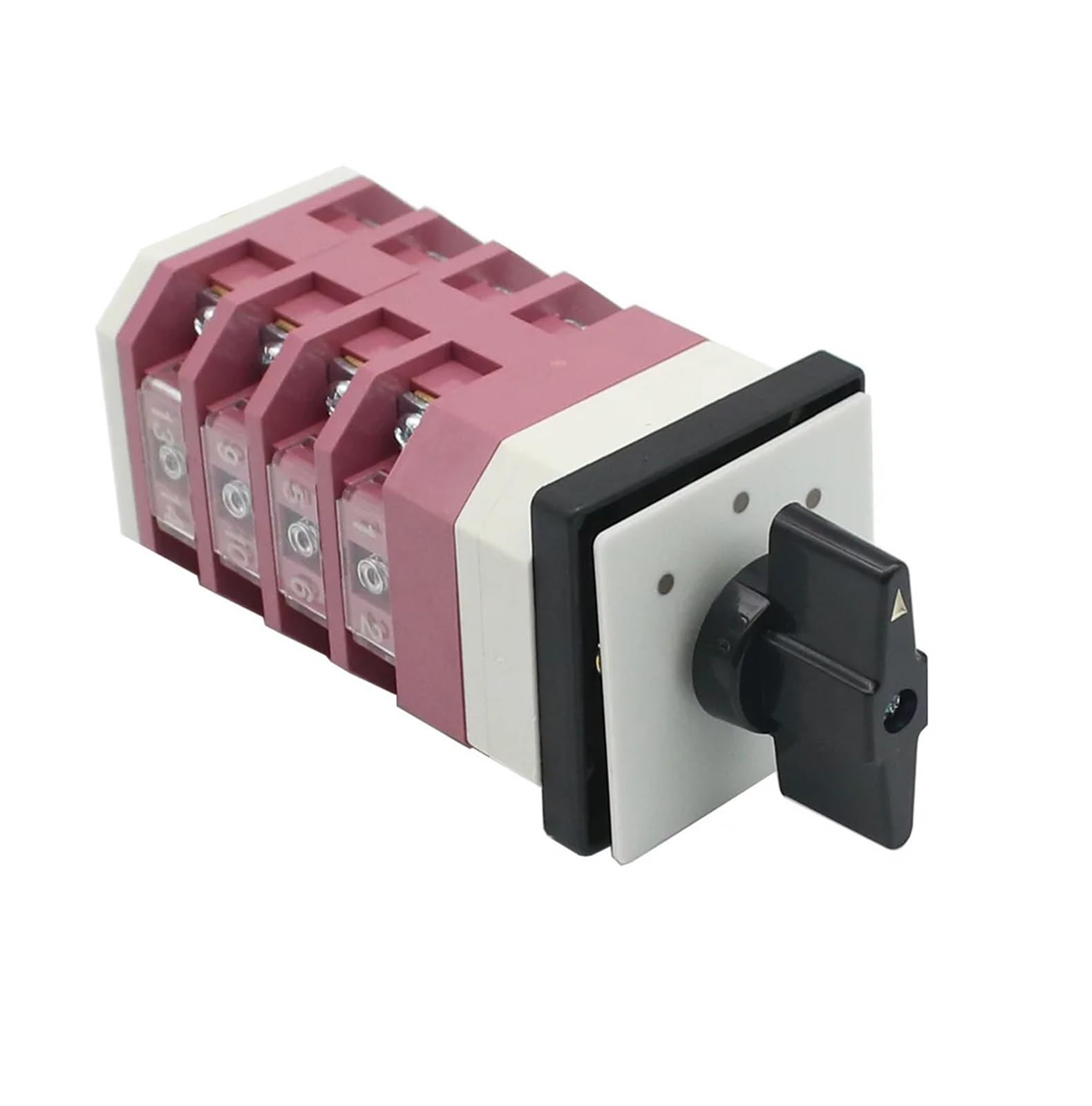 BUDAY Changeover Switch LW12-16/4 Rotary Universal cam switches 16A 3 Poles 8 Position interruptores electricos with Screws Terminal