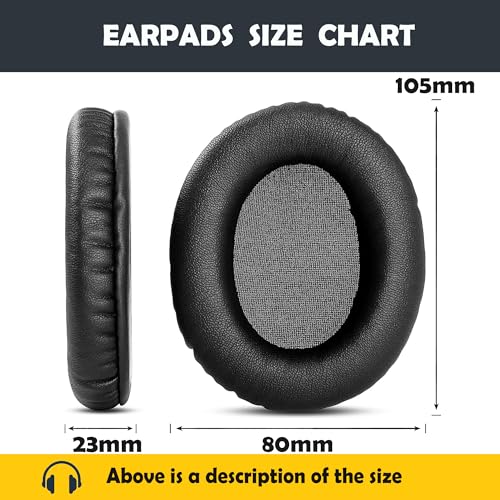 Almohadillas para auriculares Audition Pro Earpads Cushion para auriculares inalámbricos Avantree Audition Pro/HT4189/HT5009/HT5150/HT41899/HT3189/DG59M/C519M/BTHS-AS9 miniatura 4