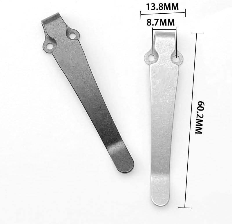 1PC CNCチタン合金ディープキャリークリップ交換用、Griptillian Bugout 940 CQC Commander 5