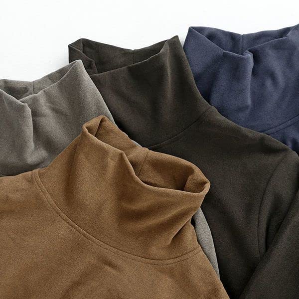 Maglione Uomino Miglio A Tulvet Turtleneck Fashifica Lavotto-Blue,XXL