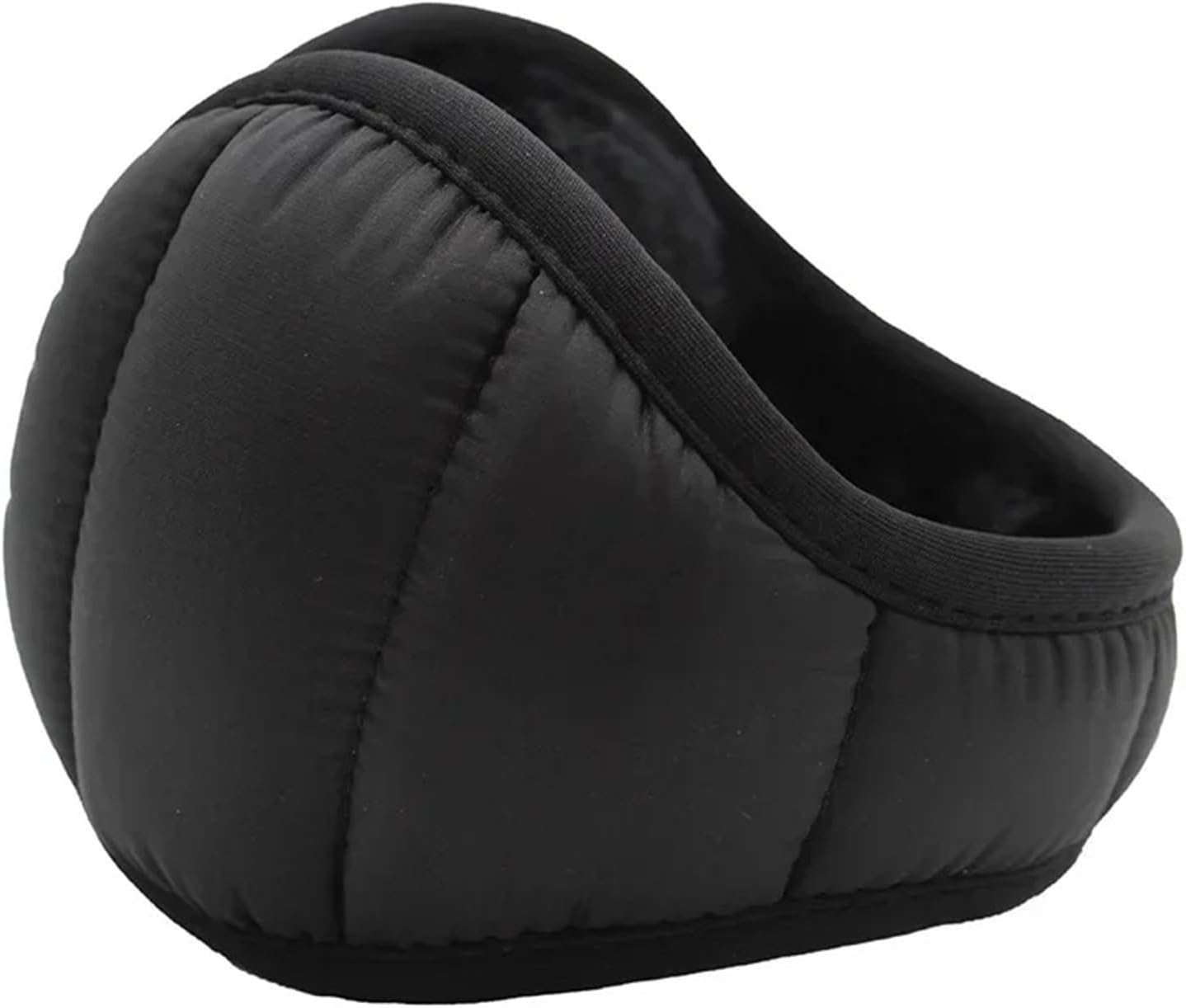 Warm Plush Winter Ear Muffs for Men - Windproof, Waterproof, (Black)
