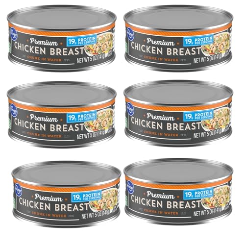Premium Chicken Breast Chunk in Water 5 oz (6 PK)