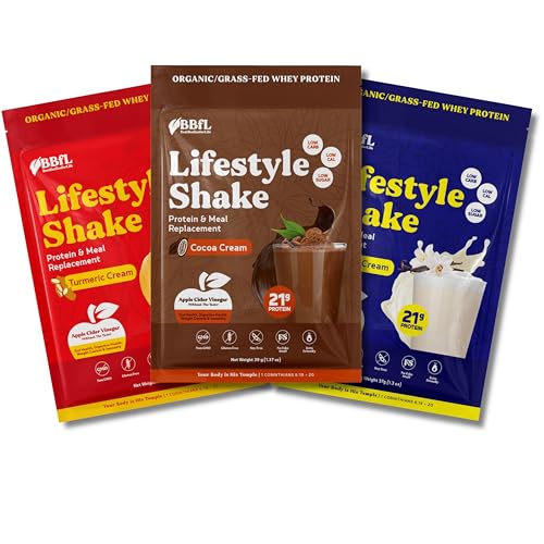 BBfL Protein Powered Variety Packs Meal Replacement Shakes Sample Pack